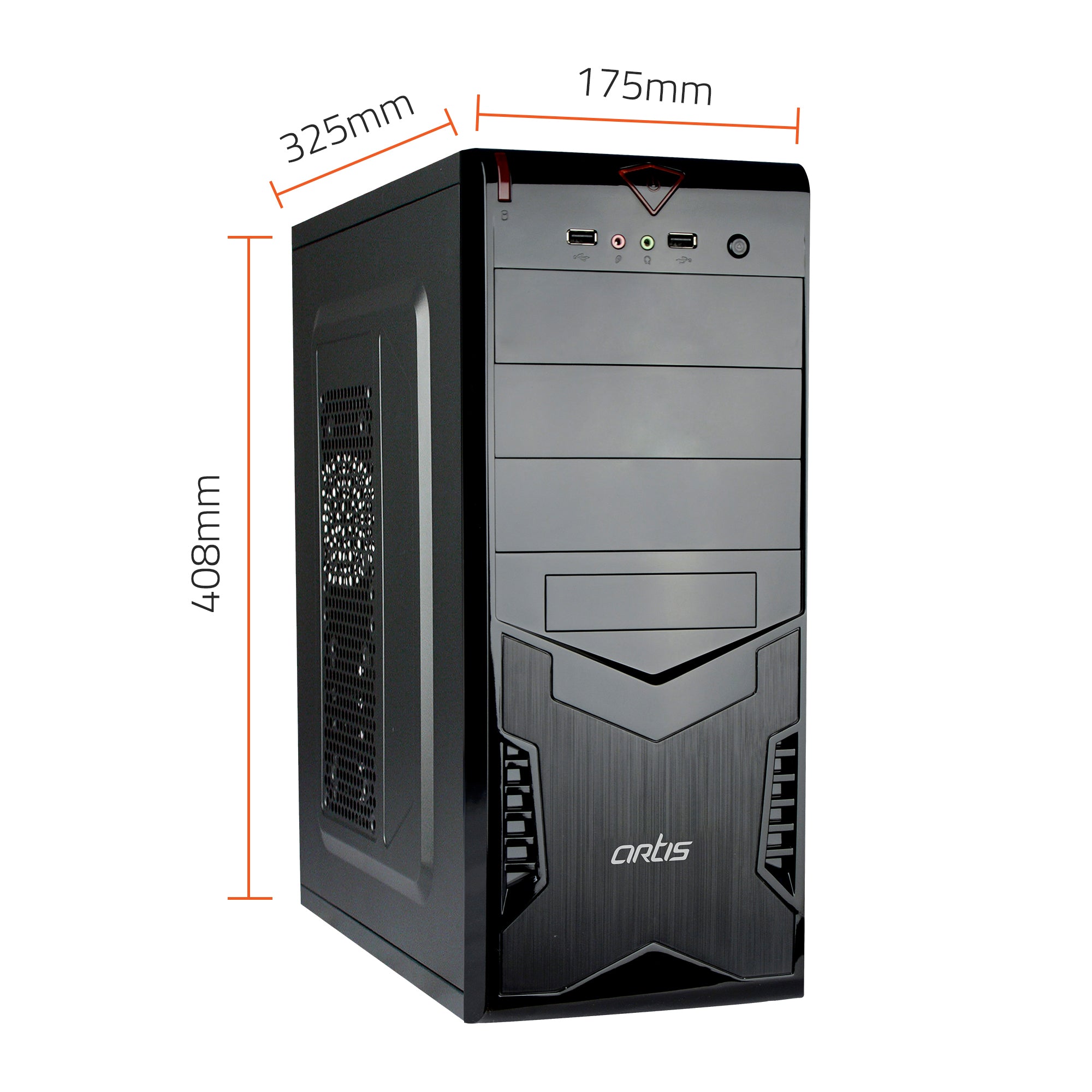 Spark 3.0 ATX/Micro ATX PC Cabinet