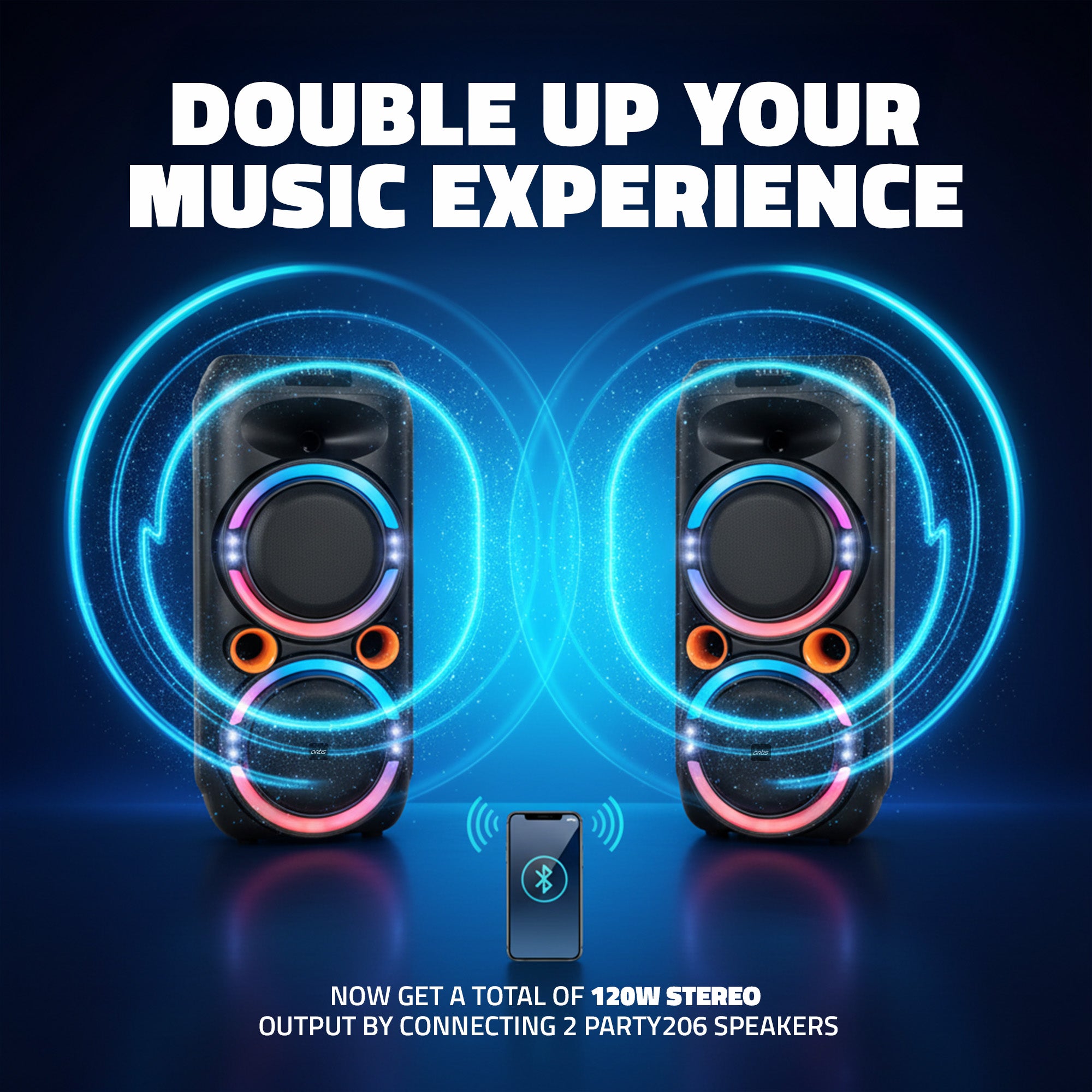Party 206 Bluetooth Party Speaker