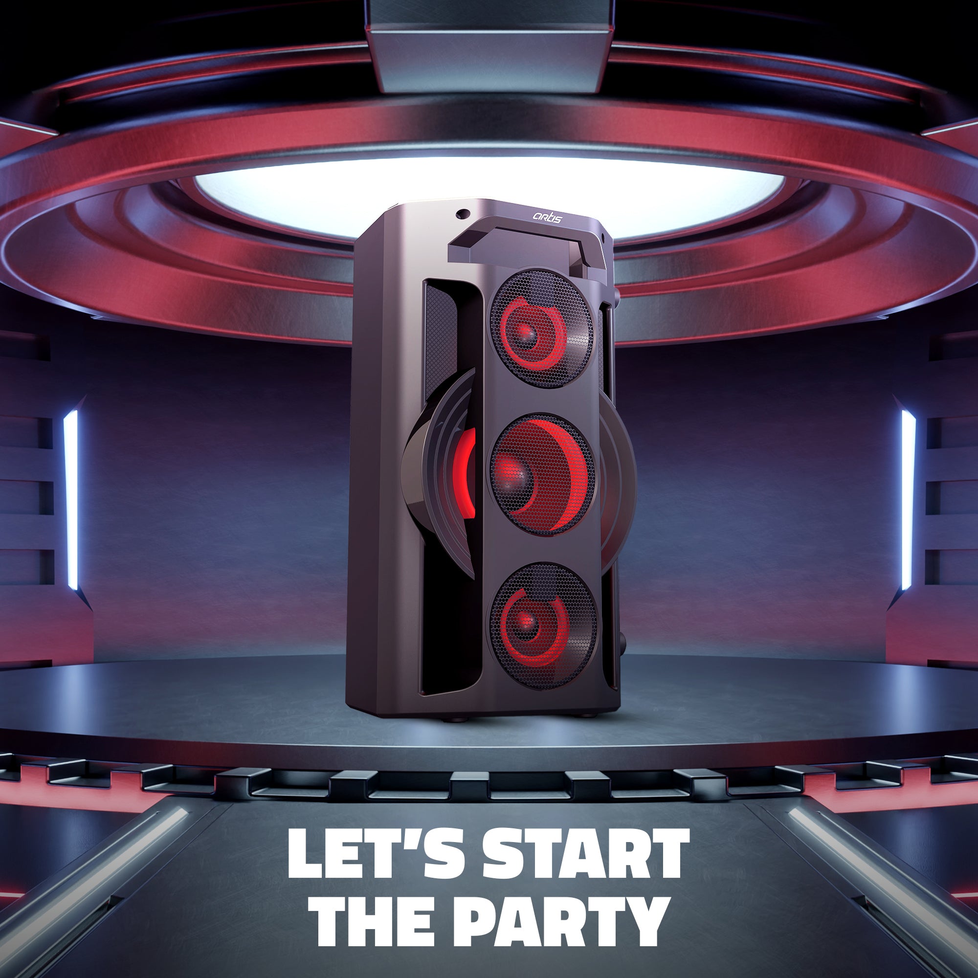 BT707 60W Wireless Bluetooth Party Speaker