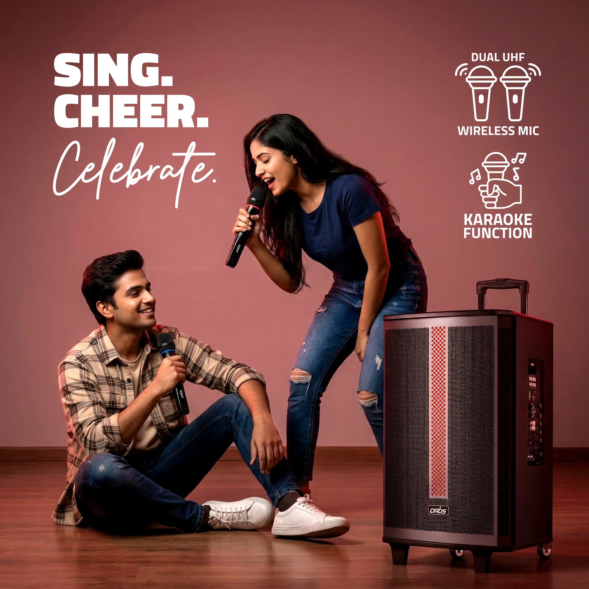 Thunder 1211 Wireless Bluetooth Trolly Speaker