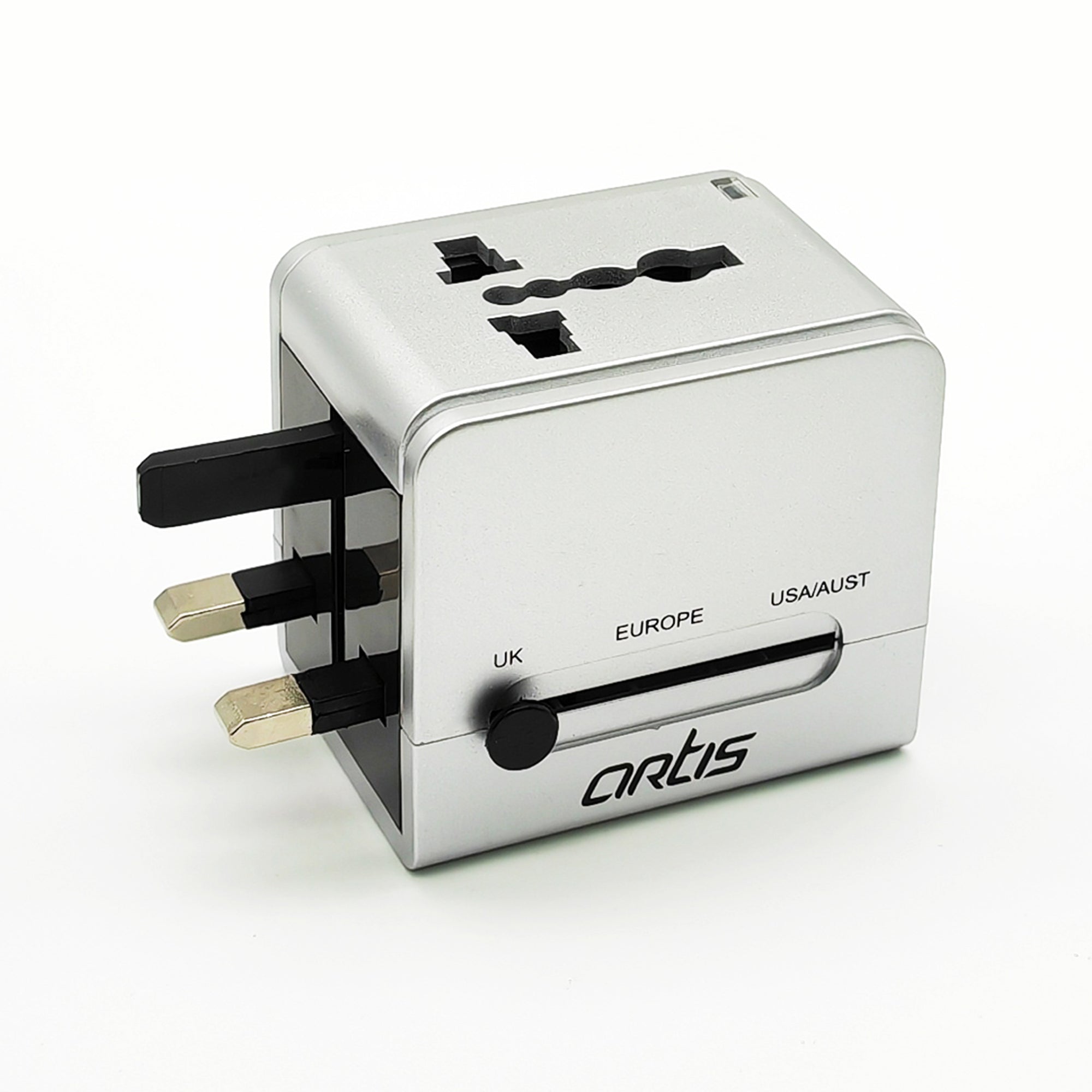 UV200 USB Universal Travel Adapter (Silver)