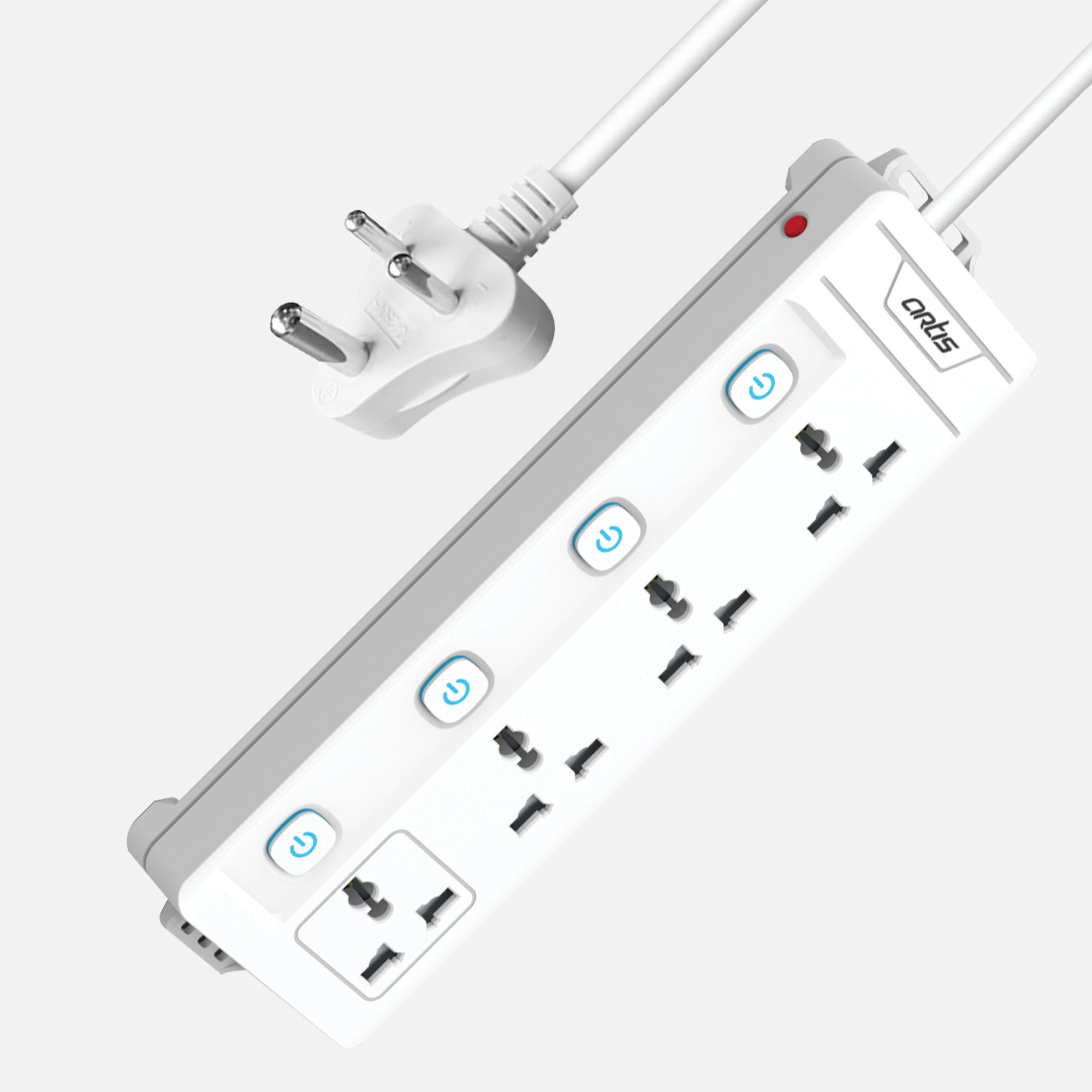 AR-4MS 4 Universal Sockets with Multi Switch Surge Protector
