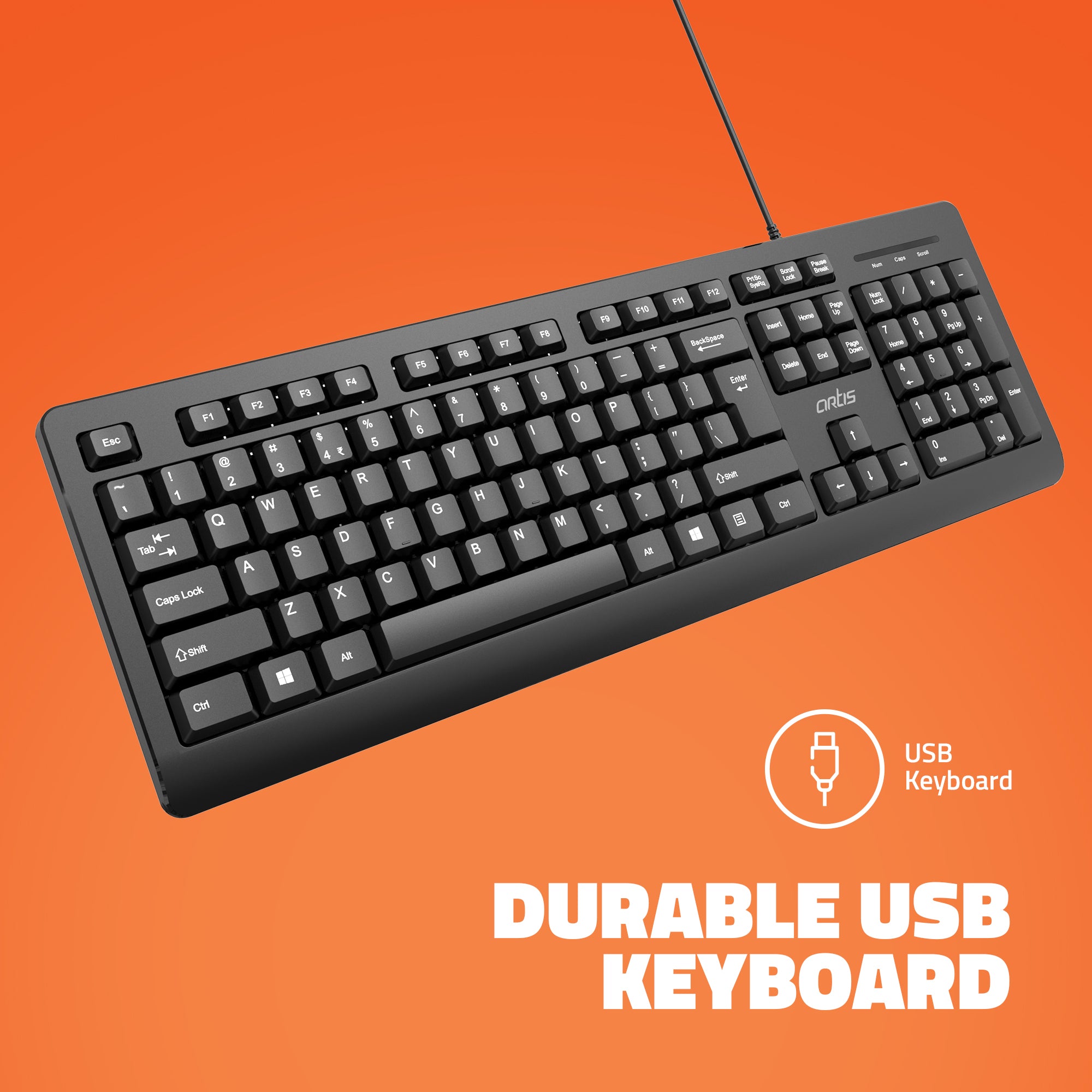 WP20K Wired USB Keyboard