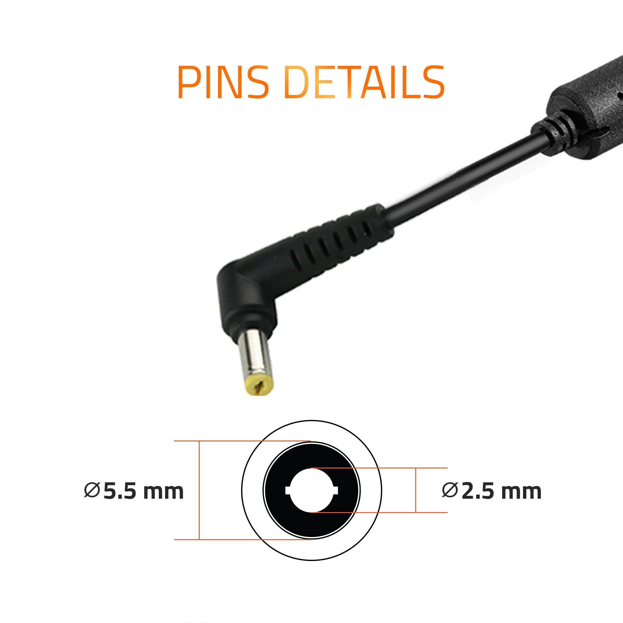 AR0509 65W Compatible Laptop Adapter