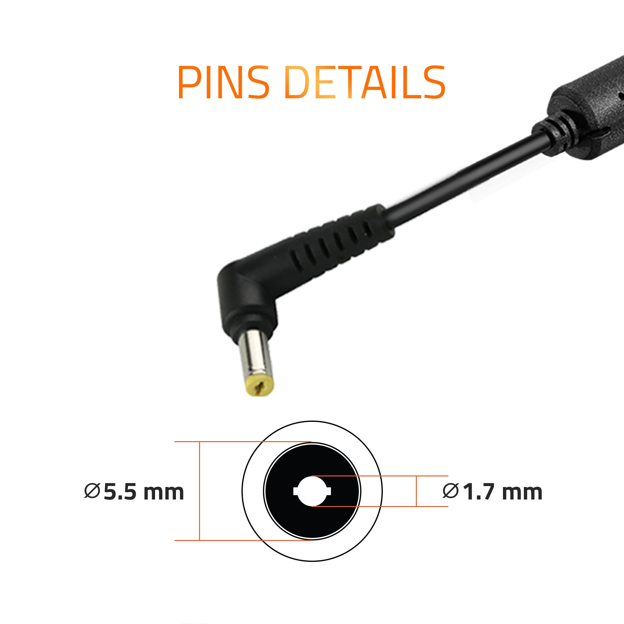 AR0507 65W Compatible Laptop Adapter