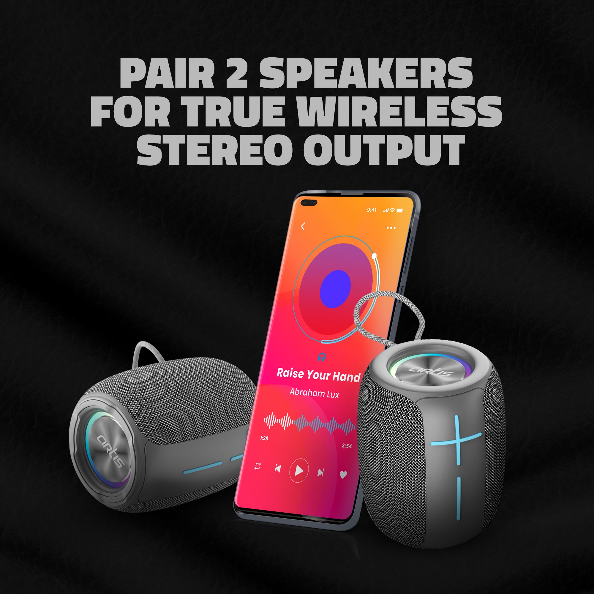 SoundPro 20 15W TWS Portable 5.0 Bluetooth Speaker (Grey)