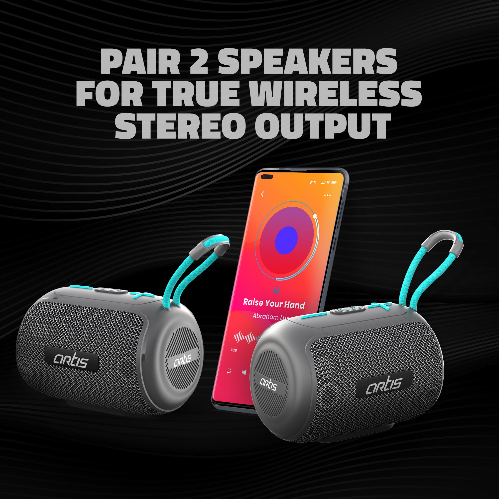 SoundPro 10 5W TWS Portable 5.0 Bluetooth Speaker (Grey)