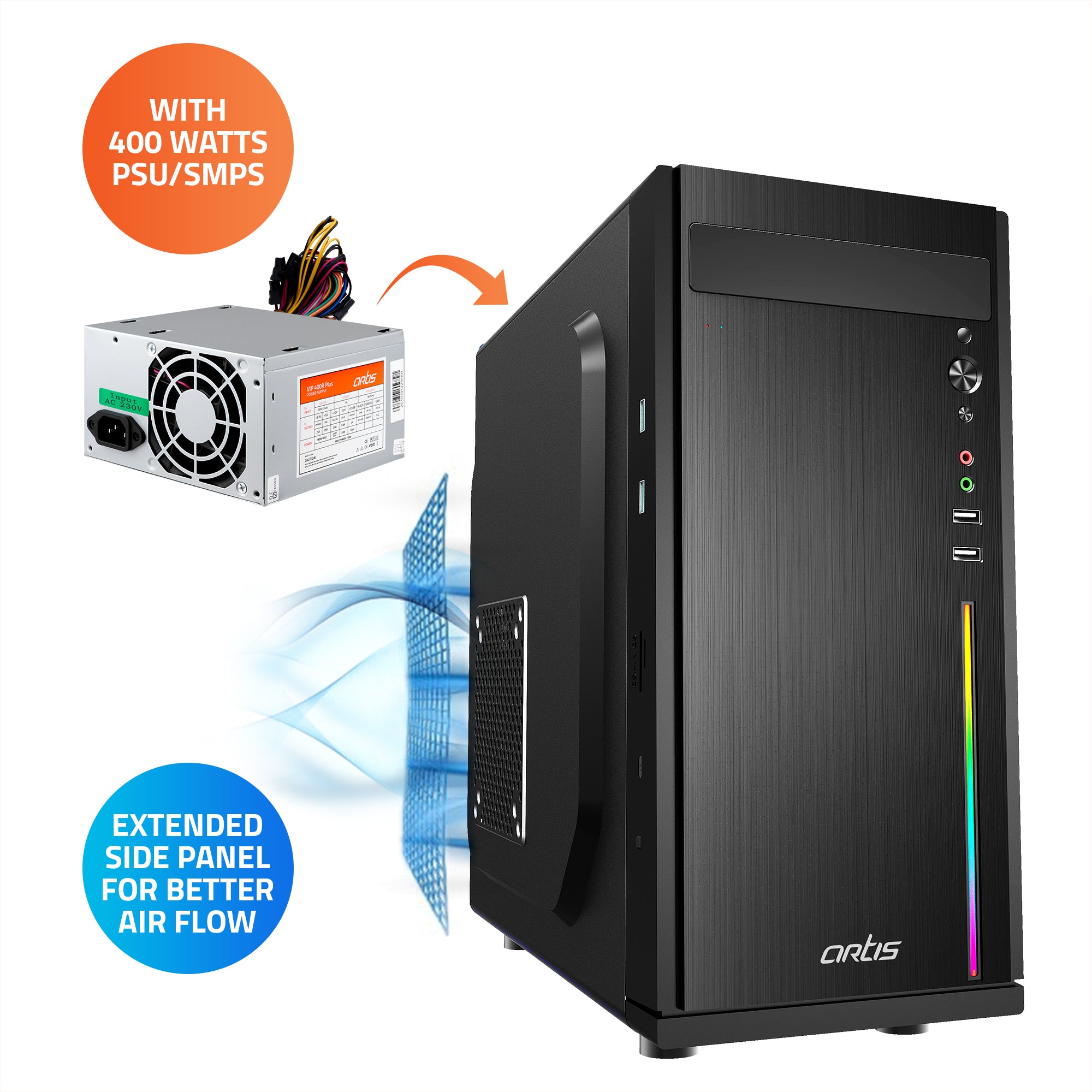 Frost 3.0 RGB Micro ATX PC Cabinet