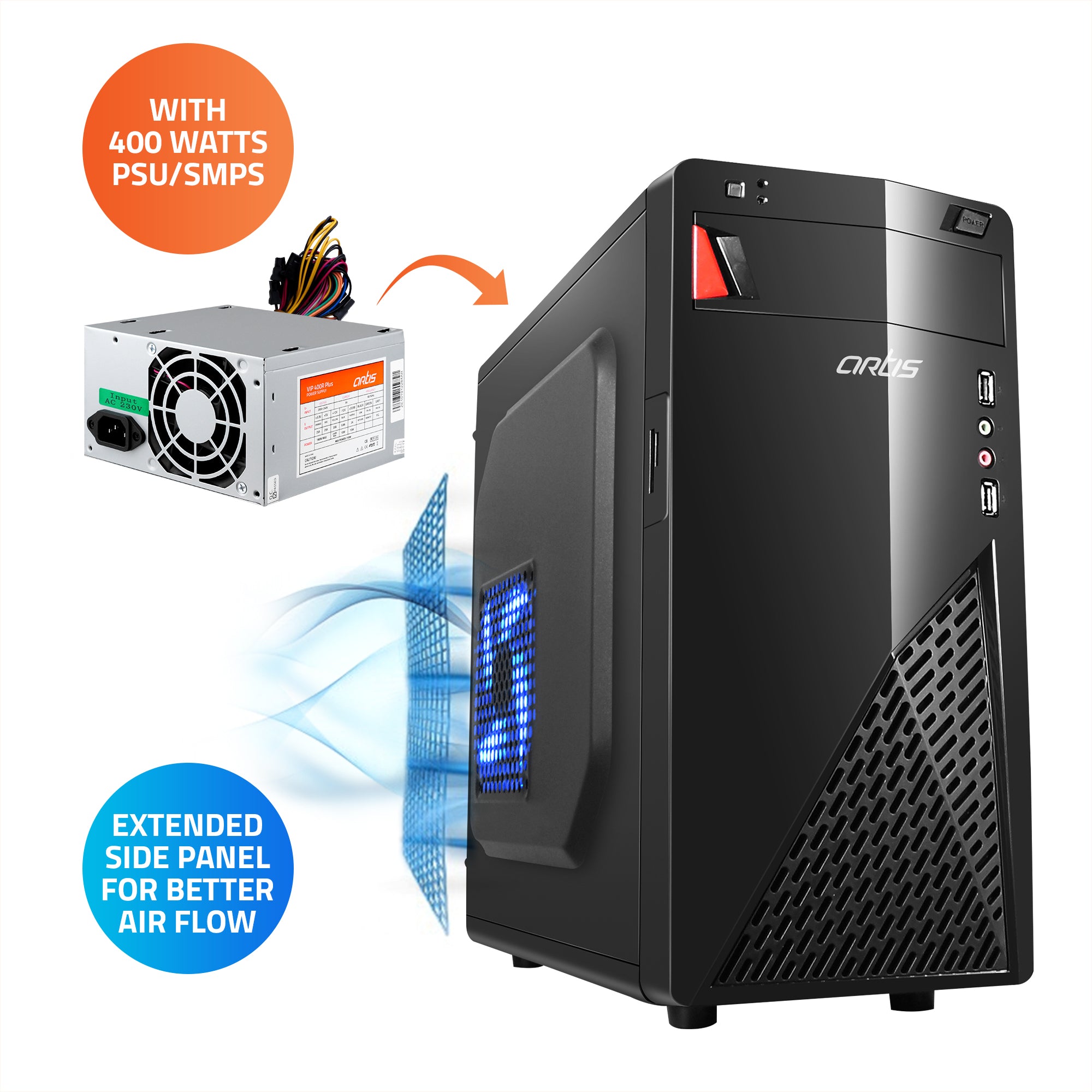 Ice 3.0 Micro ATX PC Cabinet