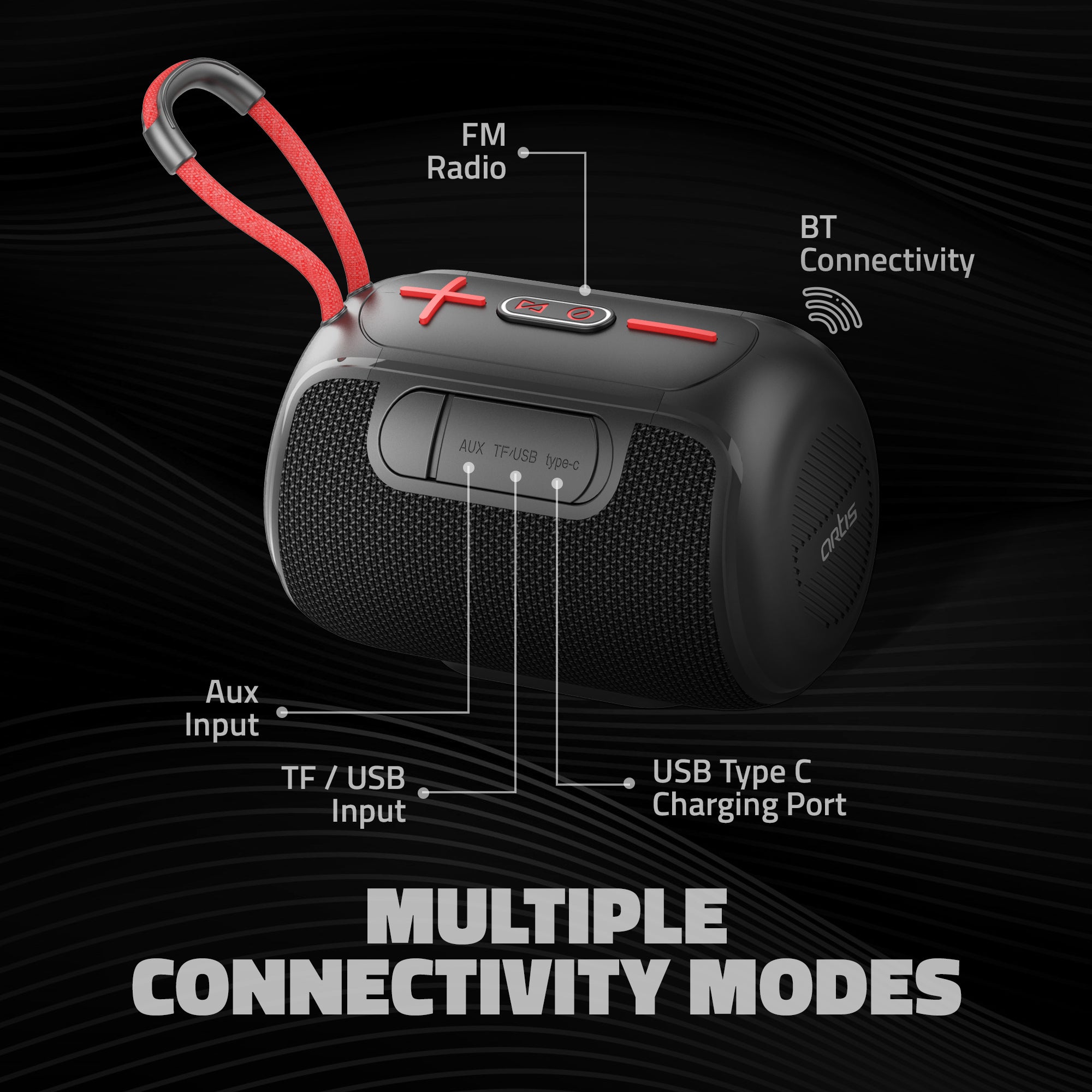 Radio FM Altavoz Bluetooth Mini Radio