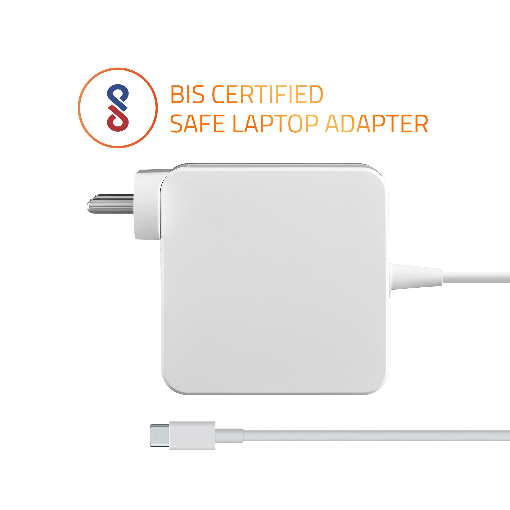 61W USB Type C compatible Laptop Adapter
