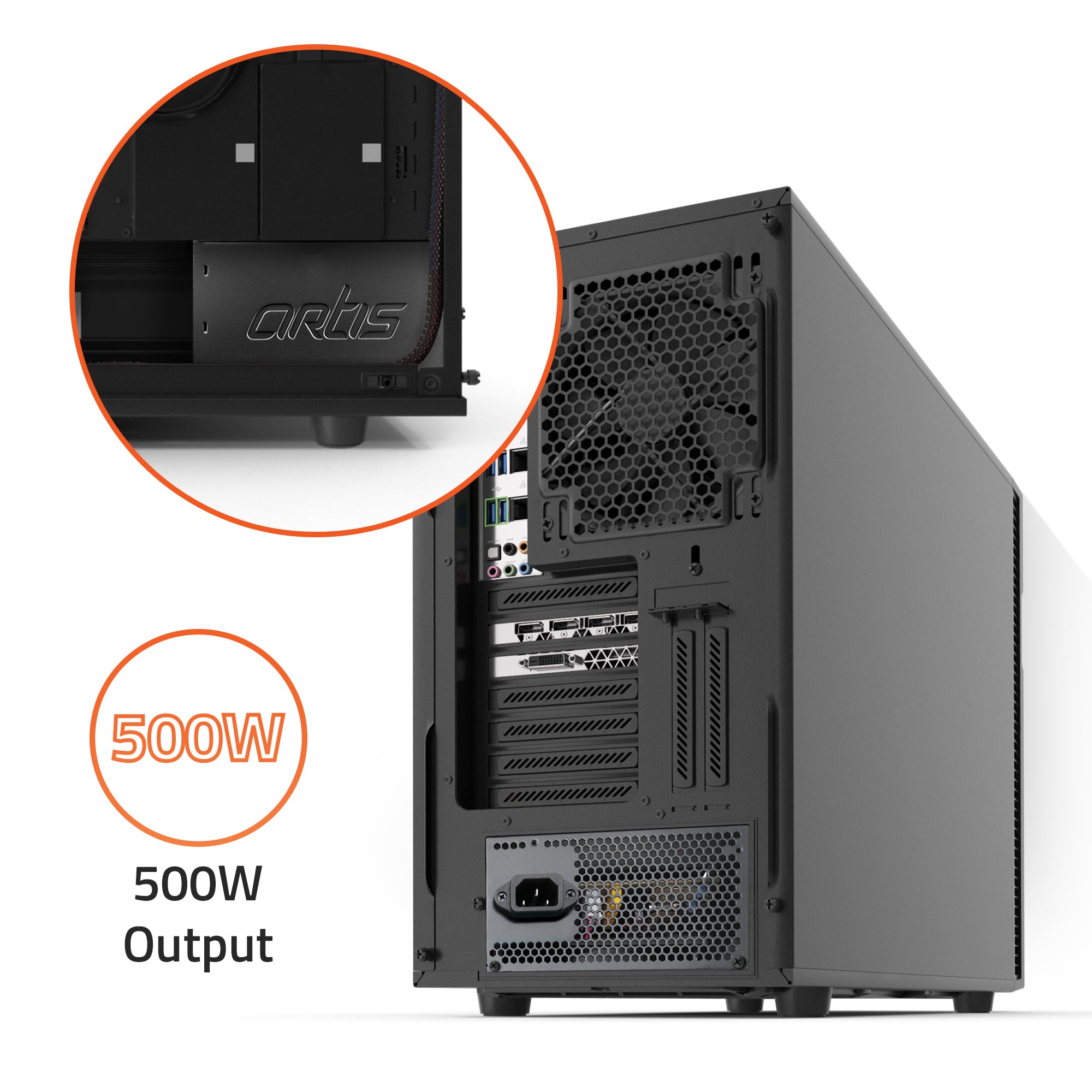 500 Watt PSU SMPS | 500 Watt Super Silent Power Supply Unit