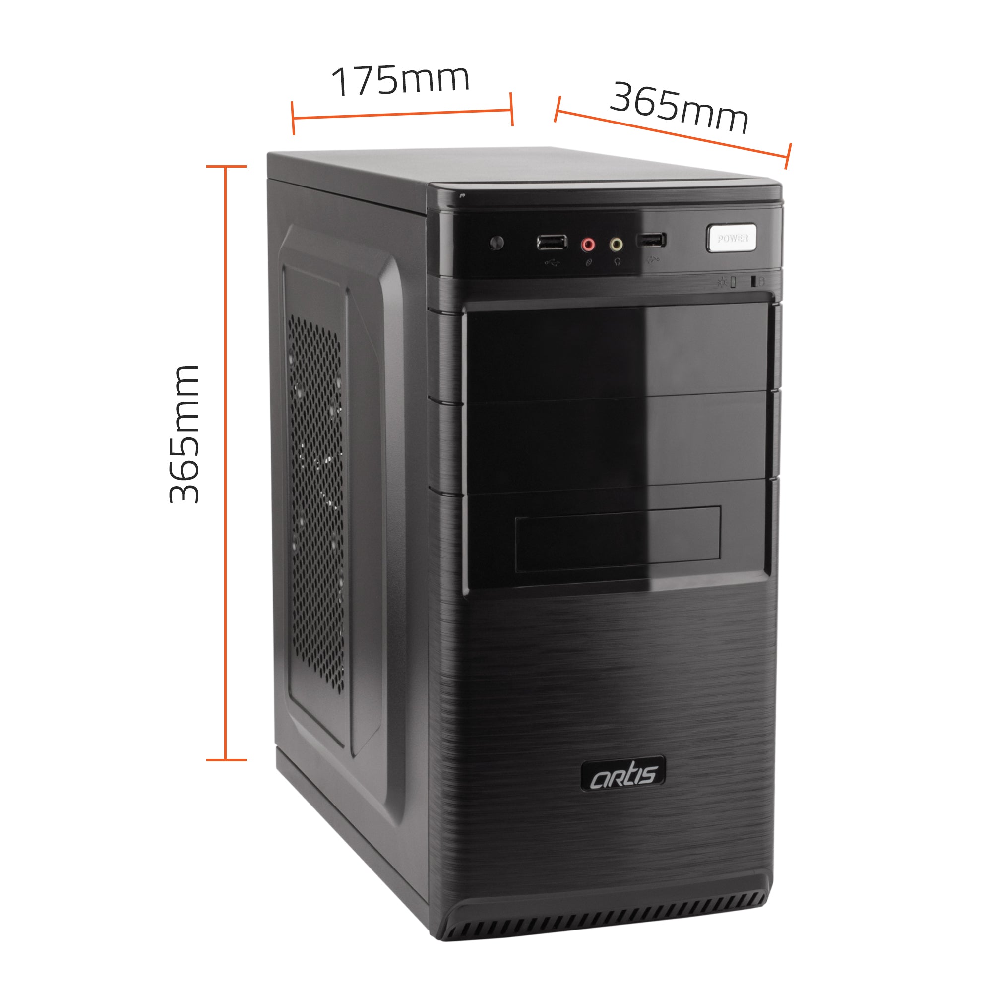 Zest 3.0 Micro ATX PC Cabinet