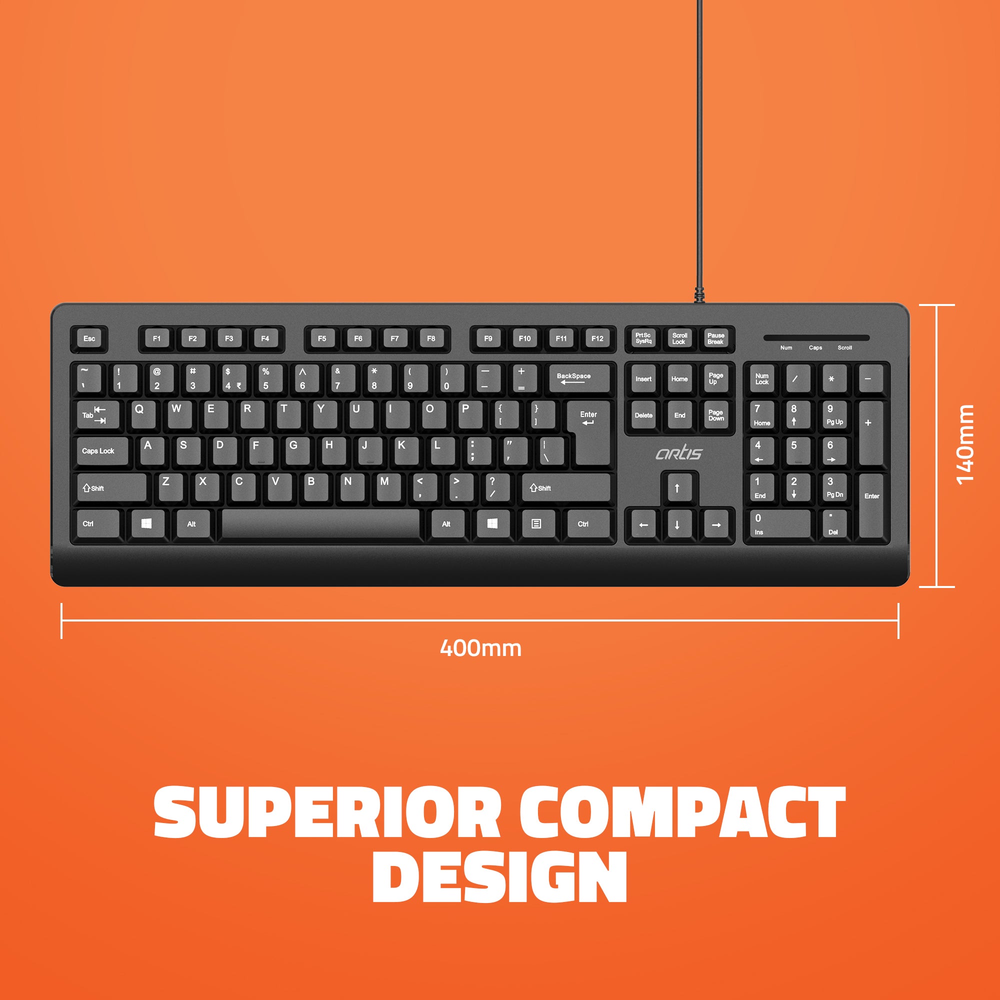 WP20K Wired USB Keyboard