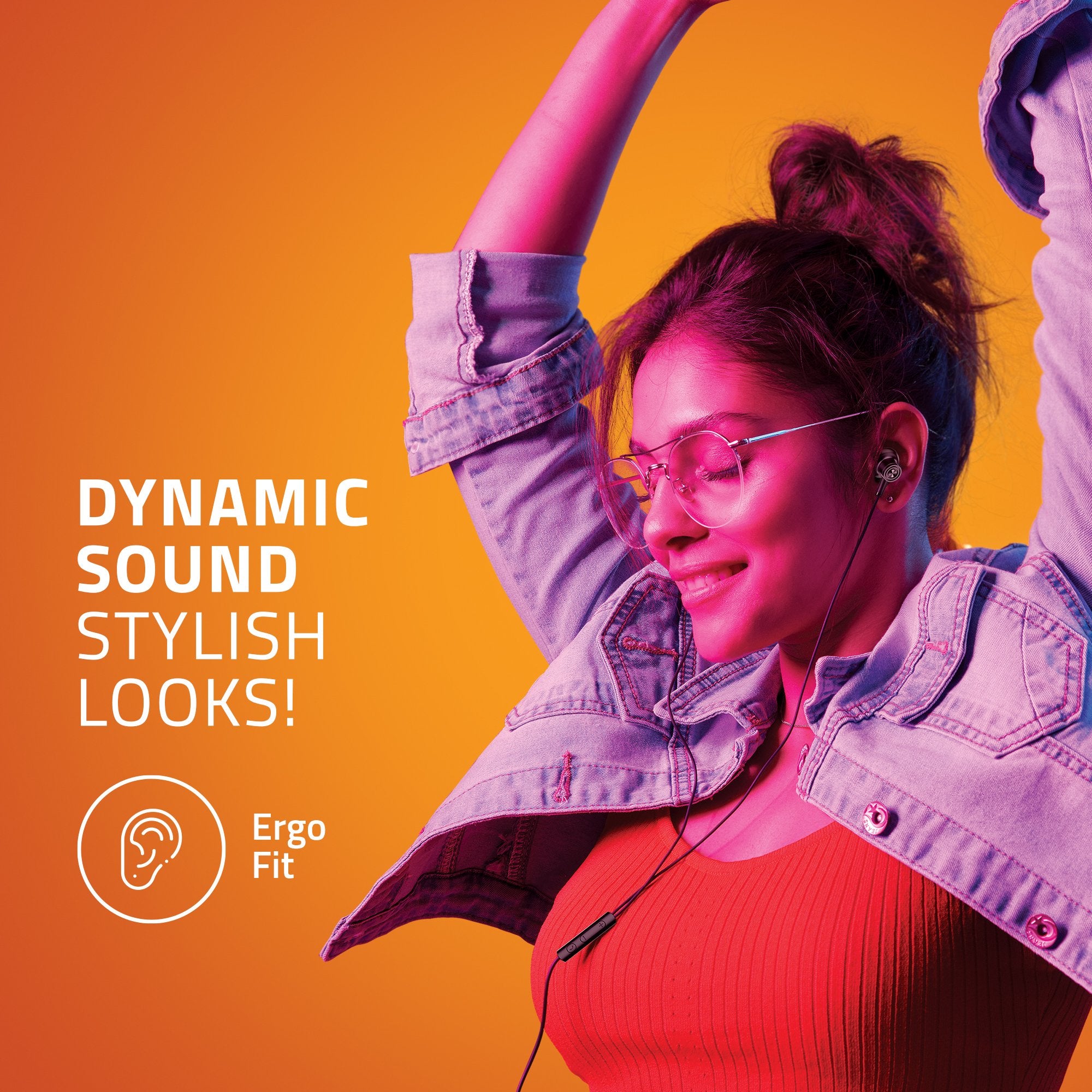 Artis E600M Earphones With Mic - Dynamic Sound